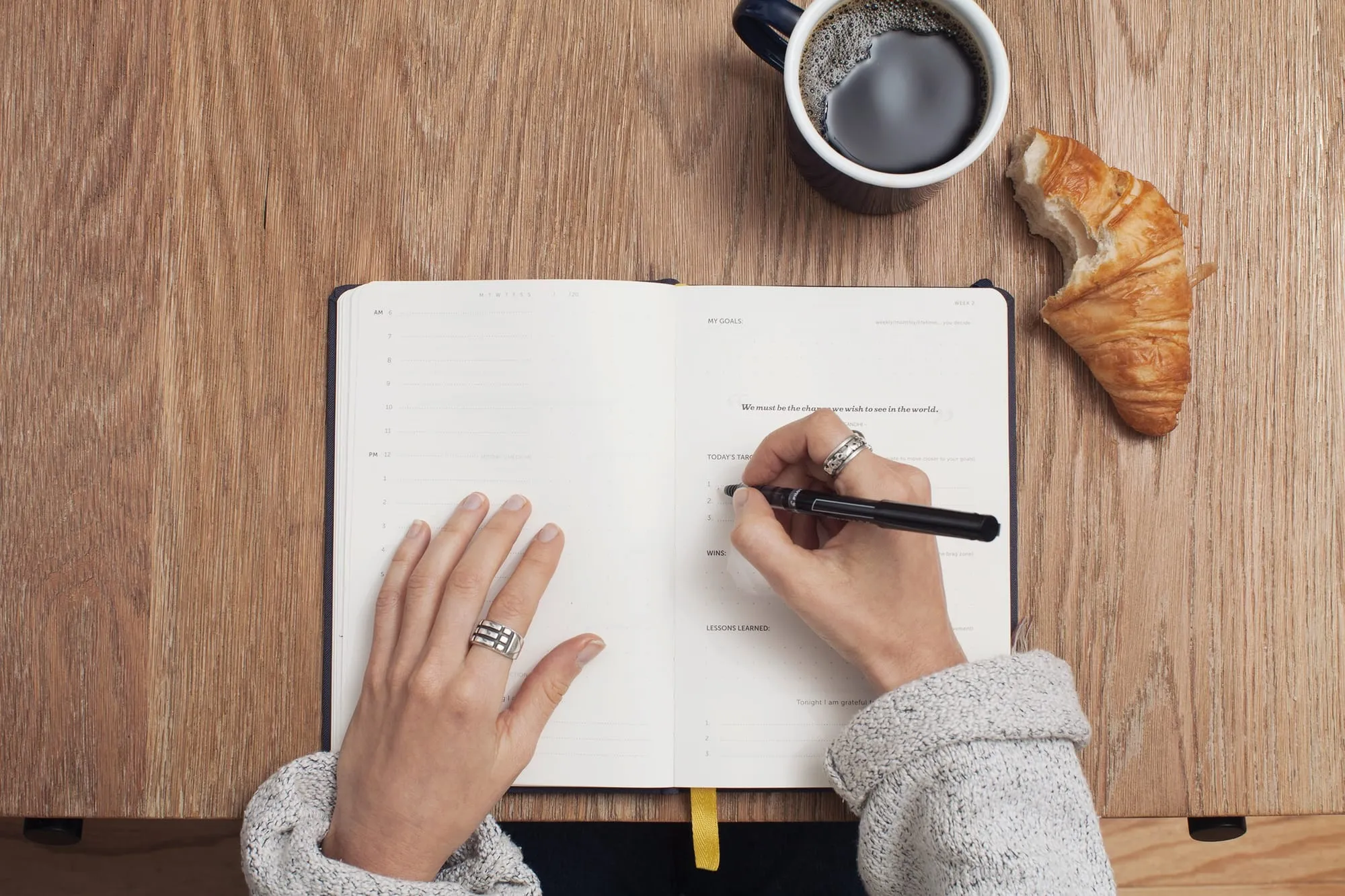 Step-by-step planning for launching a successful Kickstarter campaign like the SELF Journal